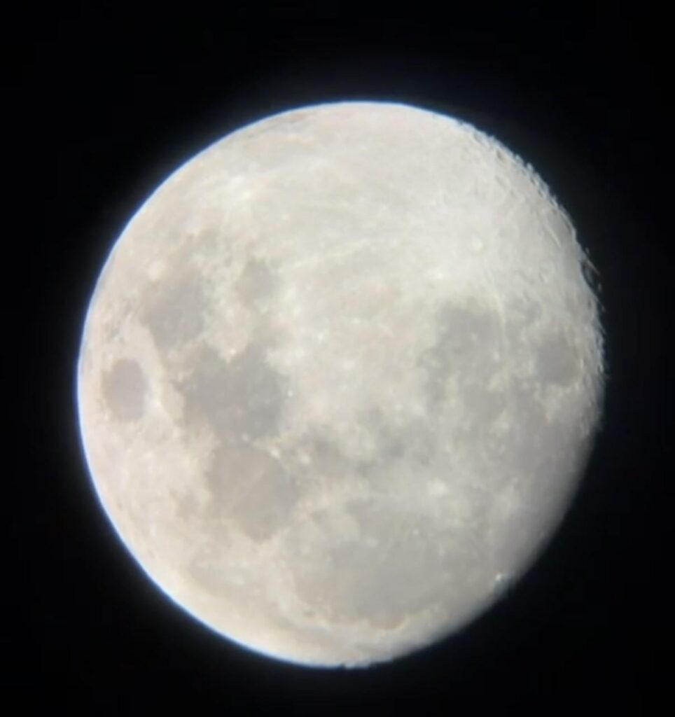 First photo of moon.
