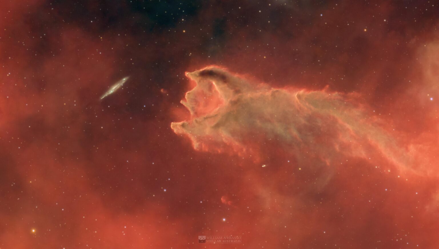 CG 4: The Globule and the Galaxy