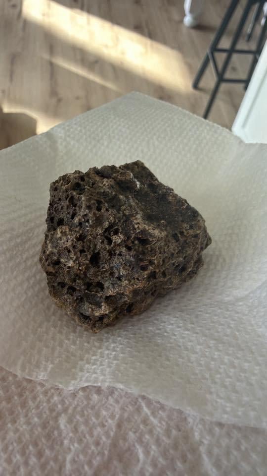 Possible meteorite from today's Ohio fireball