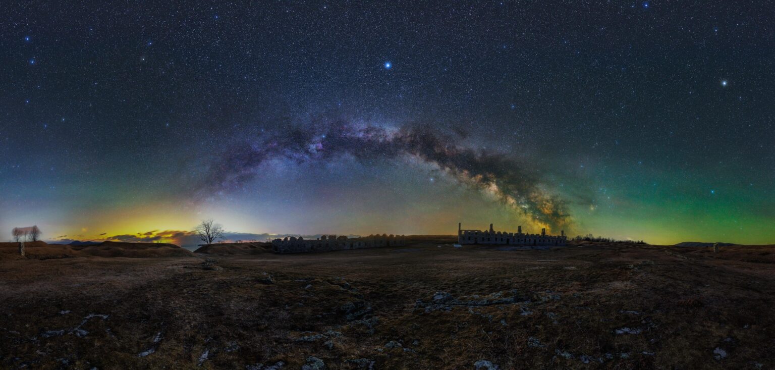 Starglow Above Fort Crown Point