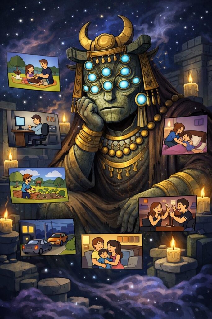 Self consciousness appears where 2D sign perception machine meets the 3D experience of the body.