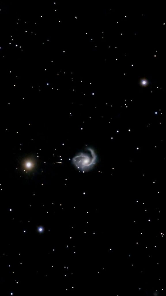 Looks like I got photo bombed while capturing M99 🤩