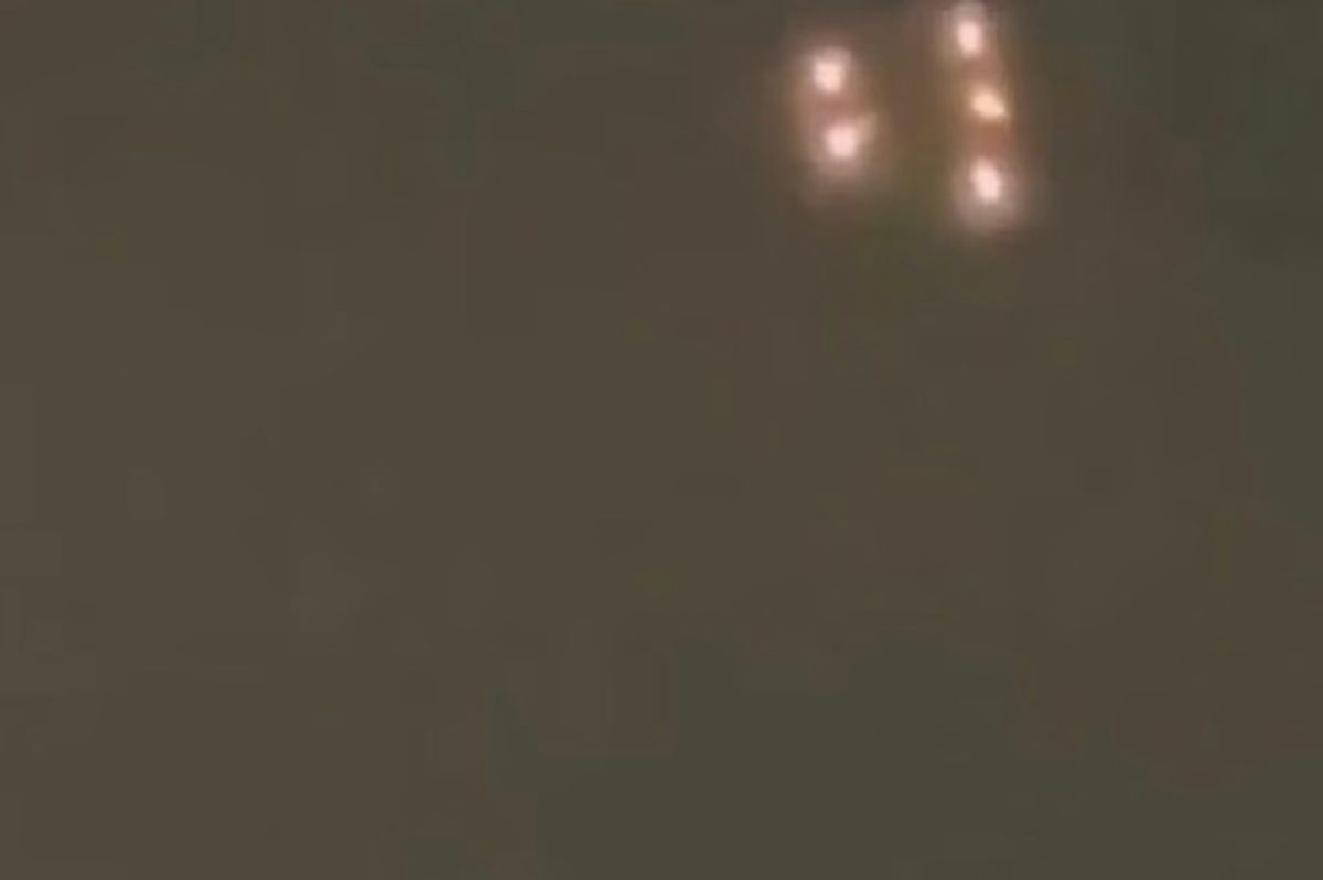 The sighting has sparked discussions amongst alien obsessives