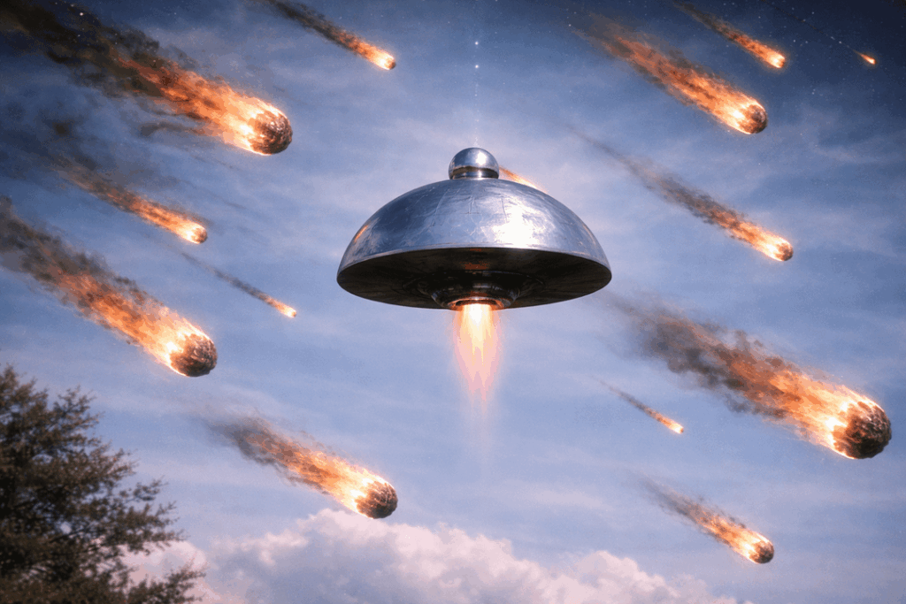 Last night, I had a dream about this UFO… Last night, I had a dream about this UFO...