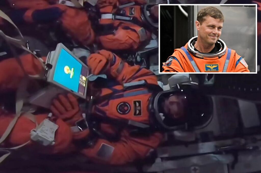 Artemis II commander enters tablet PIN on launch livestream, leaving mankind stunned