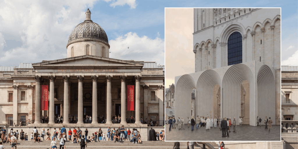 National Gallery to be redesigned by architect behind 'concrete UFO' cathedral that sparked fury in France