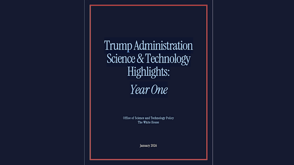 Space Section of OSTP Science & Technology Highlights Report