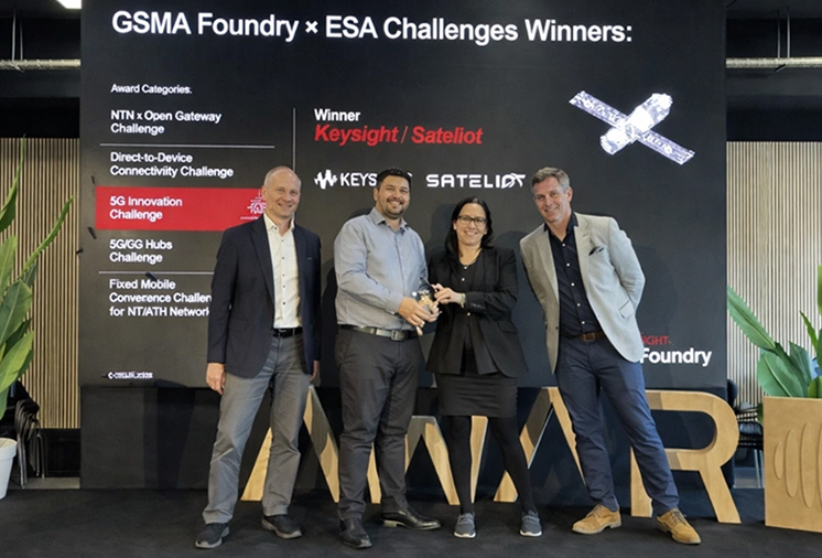 Keysight and Sateliot Win ESA and GSMA Foundry Challenge for 6G Innovation – SatNews