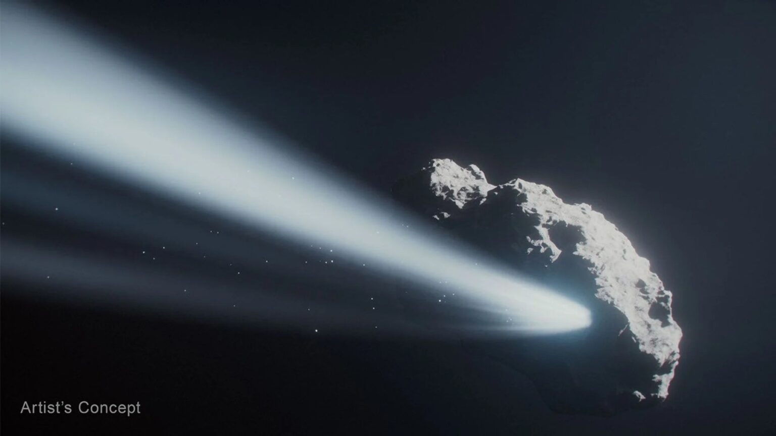 Japan astronauts want to shoot a comet, dig beneath its surface, and bring back frozen relics from the birth of the solar system Credits: NASA, ESA, CSA, Ralf Crawford (STScI)