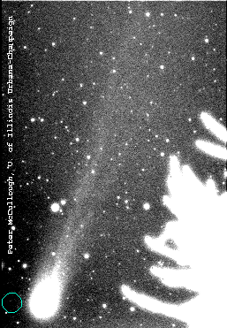 APOD: March 25, 1996 – Comet Hyakutake Passes the Earth See Explanation. Clicking on the picture will download
the highest resolution version available.