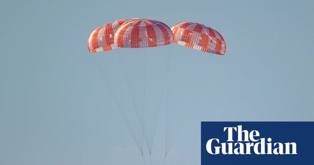 Jubilant return of Artemis II shadowed by ‘extinction-level’ cuts to Nasa: ‘It’s discordant’ | Artemis II Jubilant return of Artemis II shadowed by ‘extinction-level’ cuts to Nasa: ‘It’s discordant’