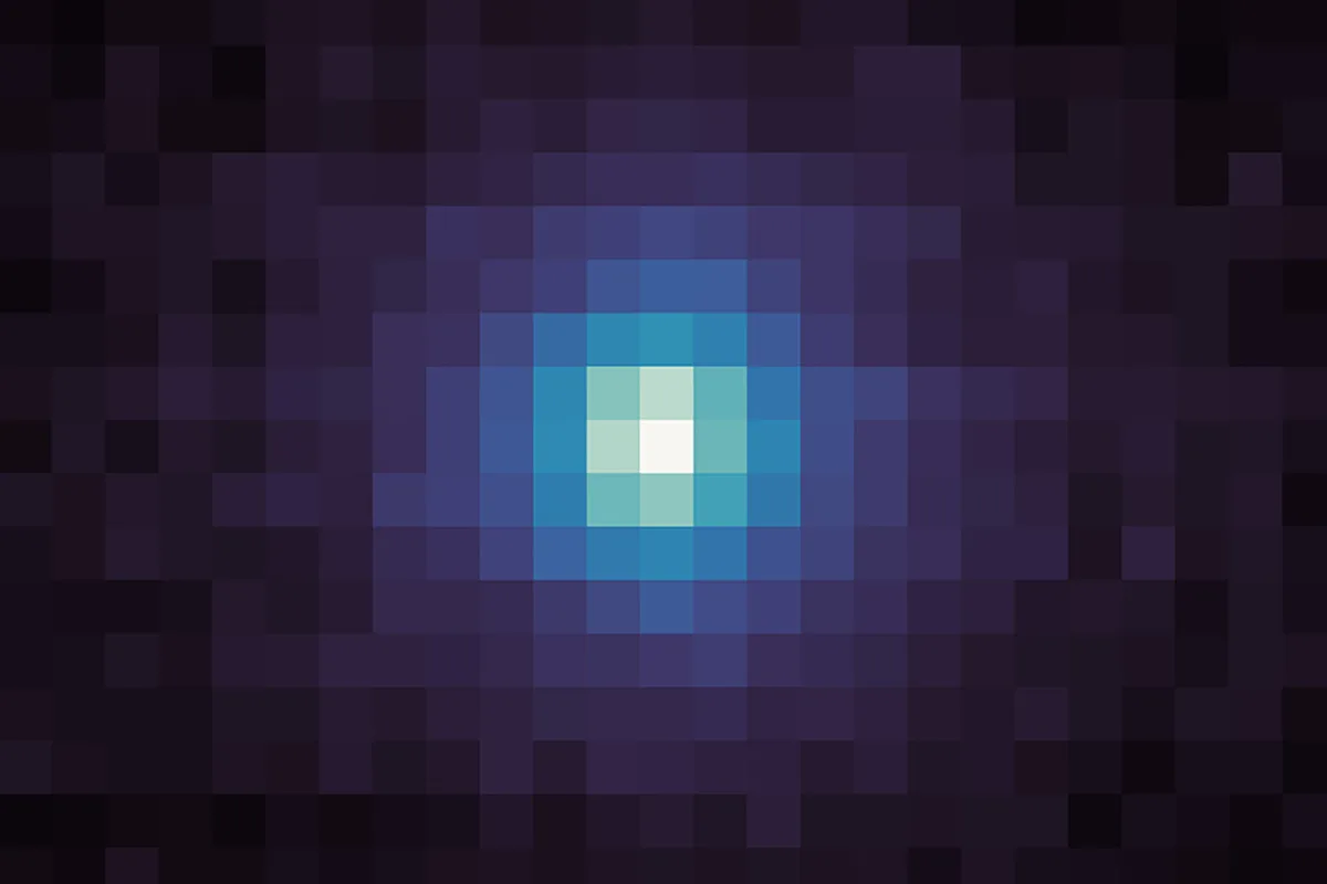 Ultraviolet image showing the coma around comet 3I/ATLAS as seen on 9 October 2025 by NASA's MAVEN spacecraft. Credit: NASA/Goddard/LASP/CU Boulder