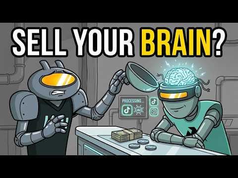 Companies are collecting our intelligence to sell back to us in the future.