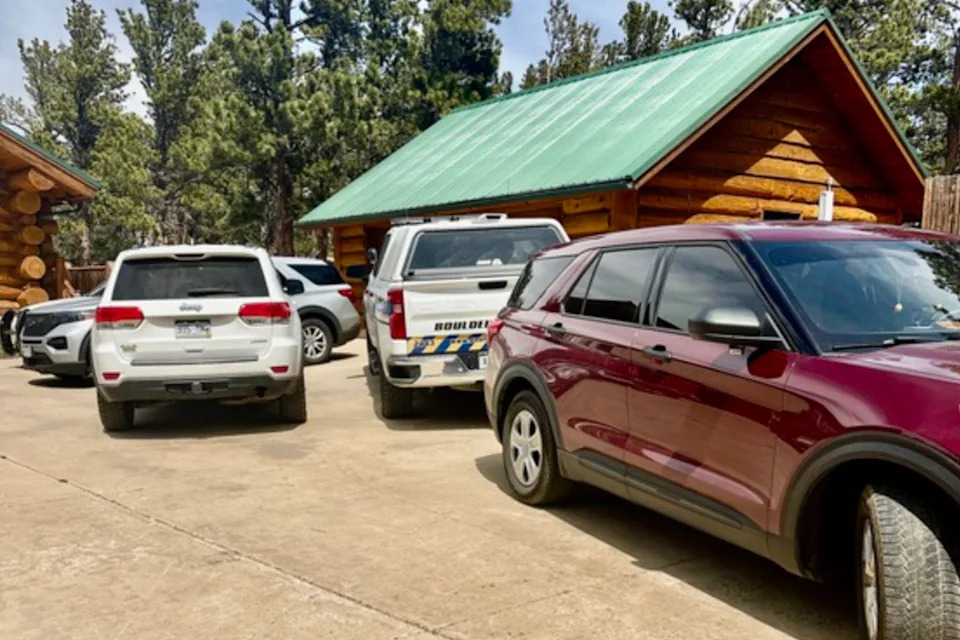 The Boulder County Sheriff’s Office had responded to the scene in the community of Nederland, shown here, in which an individual was experiencing a mental health crisis (Boulder County Sheriff’s Office)
