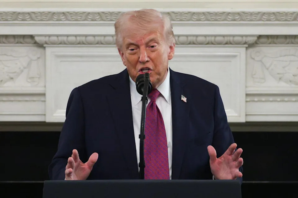 President Trump said that he hopes the deaths of the scientists and researchers is a ‘coincidence, or whatever you call it’ (Getty)