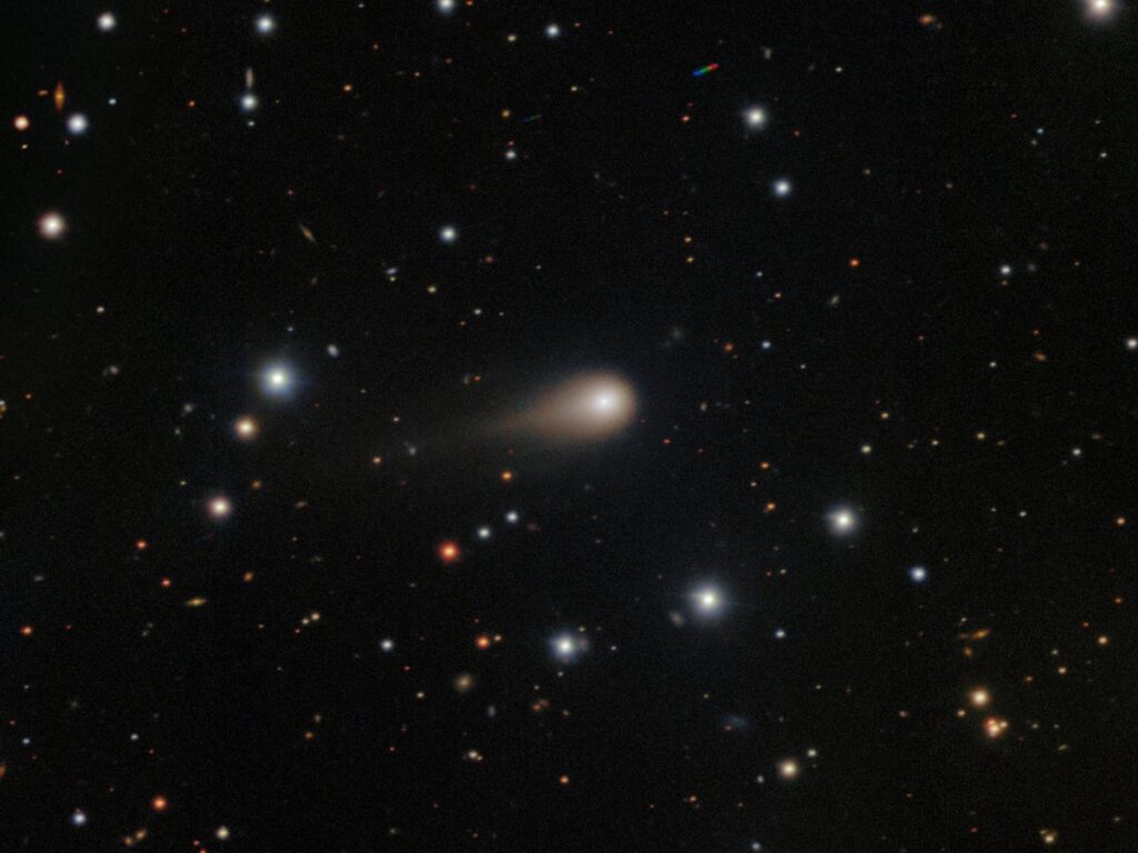 Alien comet reveals our solar system is the oddball