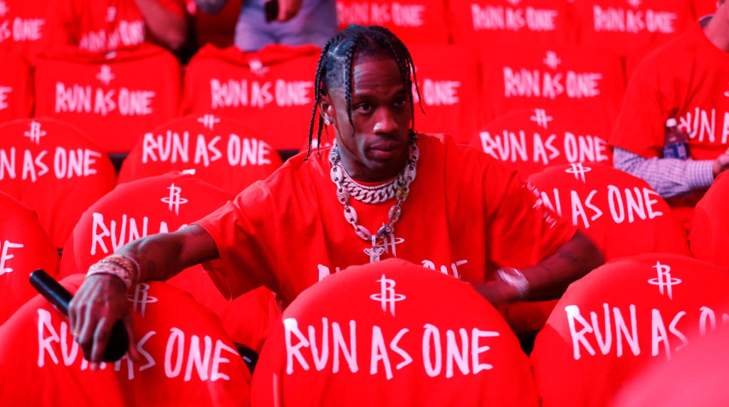 Is Travis Scott Holding Up The WNBA’s Houston Comets Comeback?