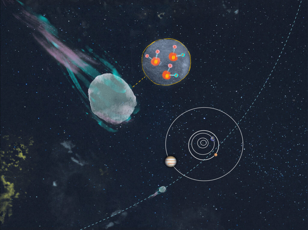 Alien comet carries record-heavy water, and its birthplace looks nothing like our cosmic neighborhood