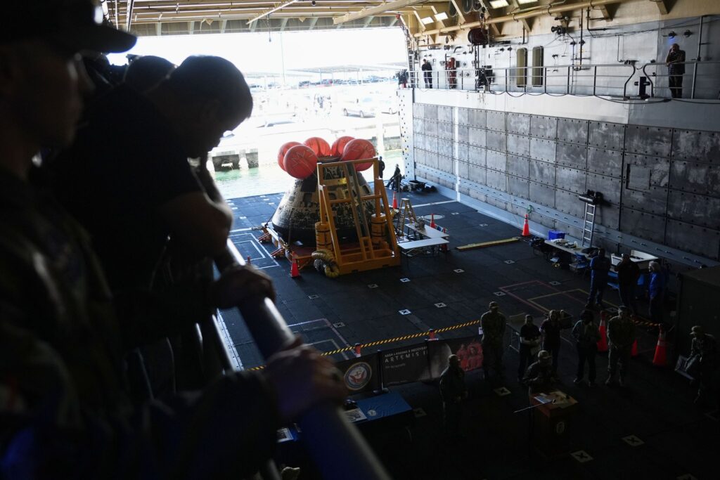 NASA's Artemis II moonship returns home to its launch site after historic voyage