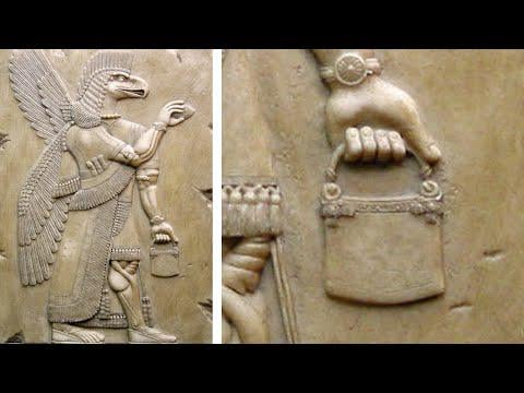 Depicting Ancient Handbags - Massive Cosmic Thunder Bolt Storms: The earliest know depictions are in petroglyphs that can’t all be dated, but are believed to be from before 9,000 BC. These figures just might symbolically commemorate the most Earth-shattering event known to man