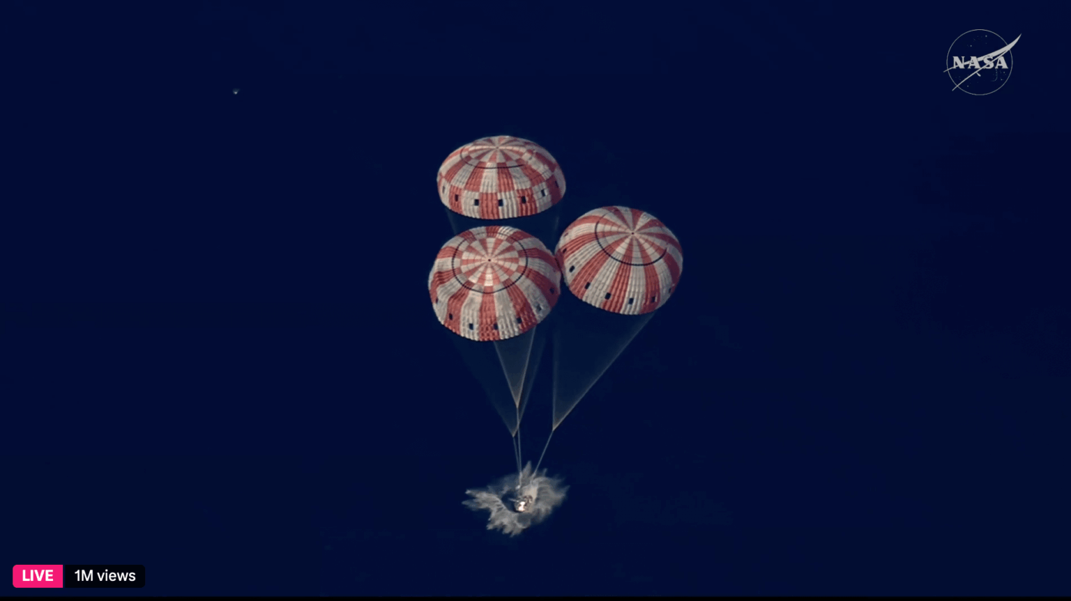 Splashdown! Artemis II safely returned to Earth