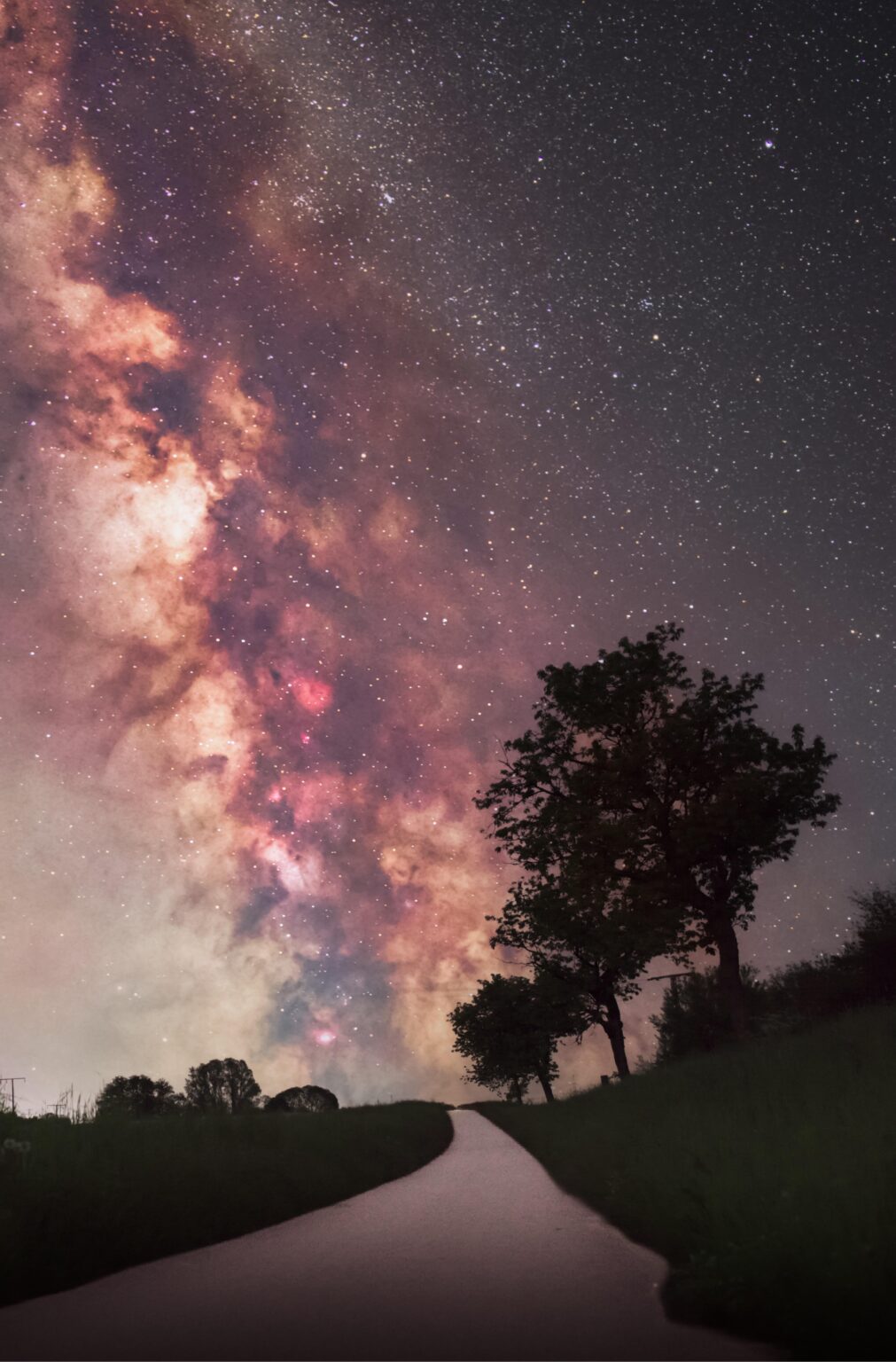 Milky Way landscape [OC]
