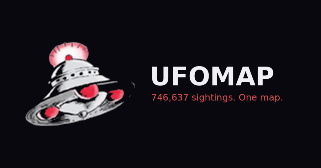 The Largest Unified UFO Sight Database on the Web - UFOMAP