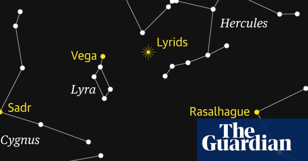 Starwatch: Lyrid meteor shower returns to the spring skies | Science Starwatch: Lyrid meteor shower returns to the spring skies