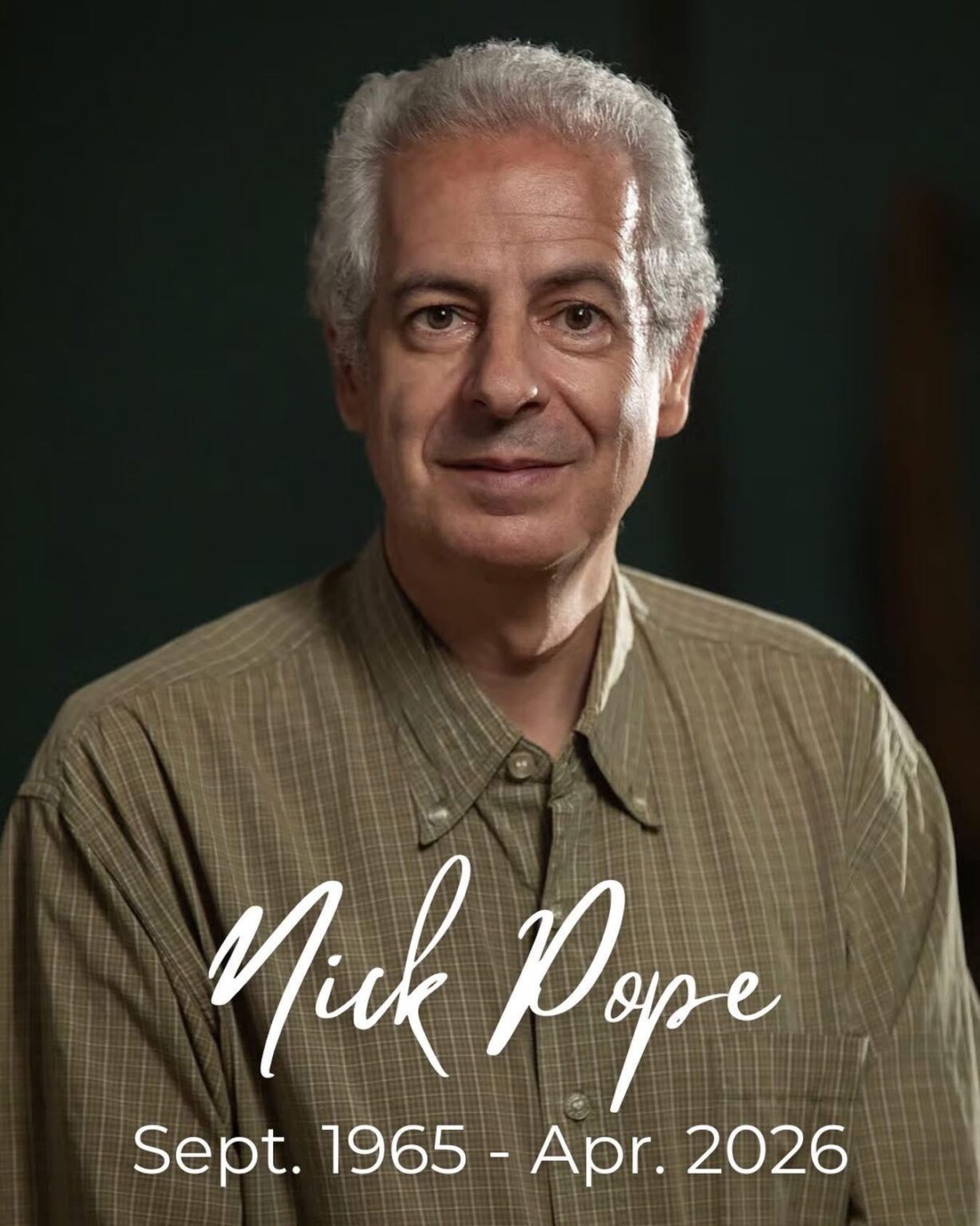 RIP Nick Pope – UFO researcher legend 😢 RIP Nick Pope - UFO researcher legend 😢