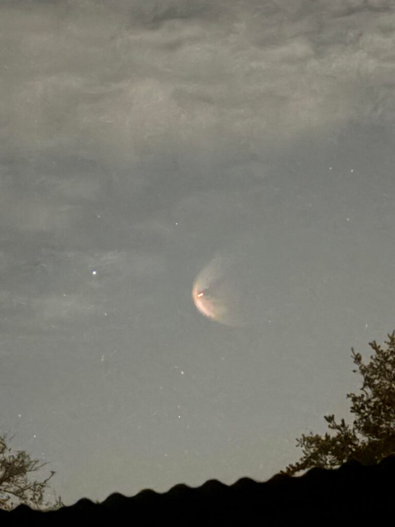 Skip across atmosphere