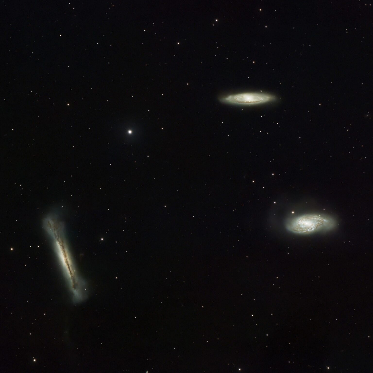 The Leo Triplet