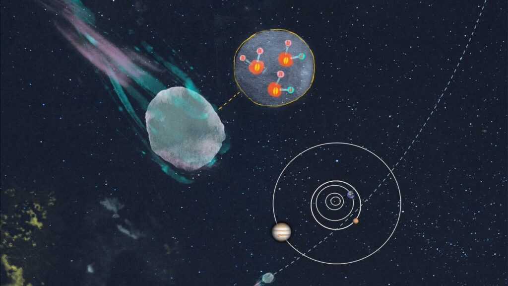 Fastest comet ever recorded spewed 70 Olympic pools’ worth of water daily