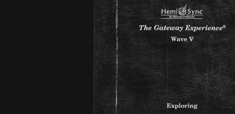 “The Gateway Experience Wave 5 - Exploring” Manual