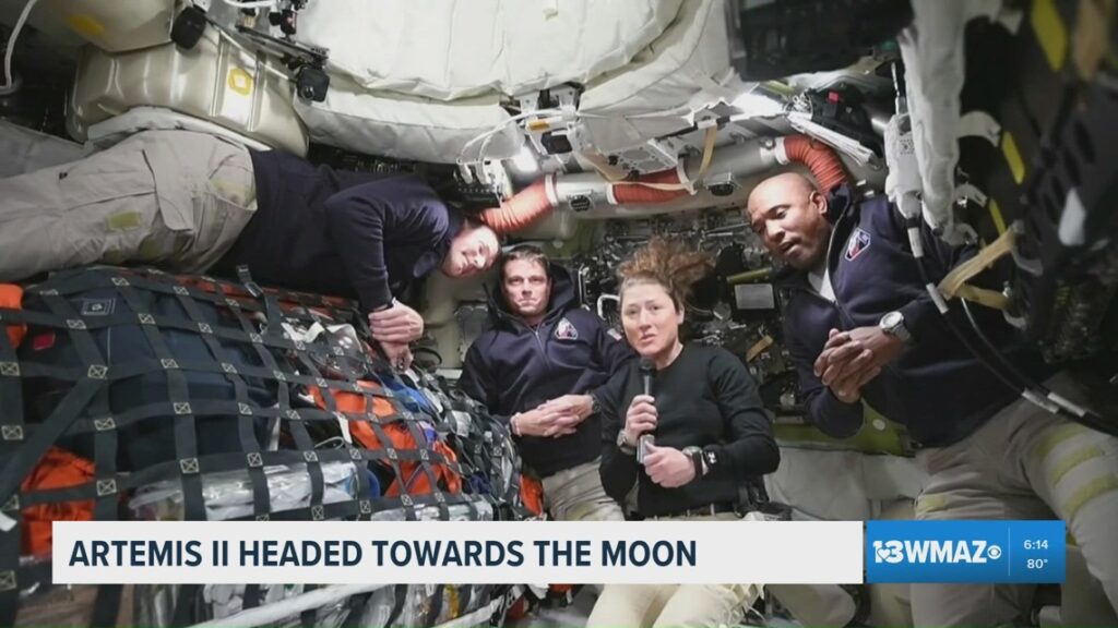 NASA releases images from Artemis II mission