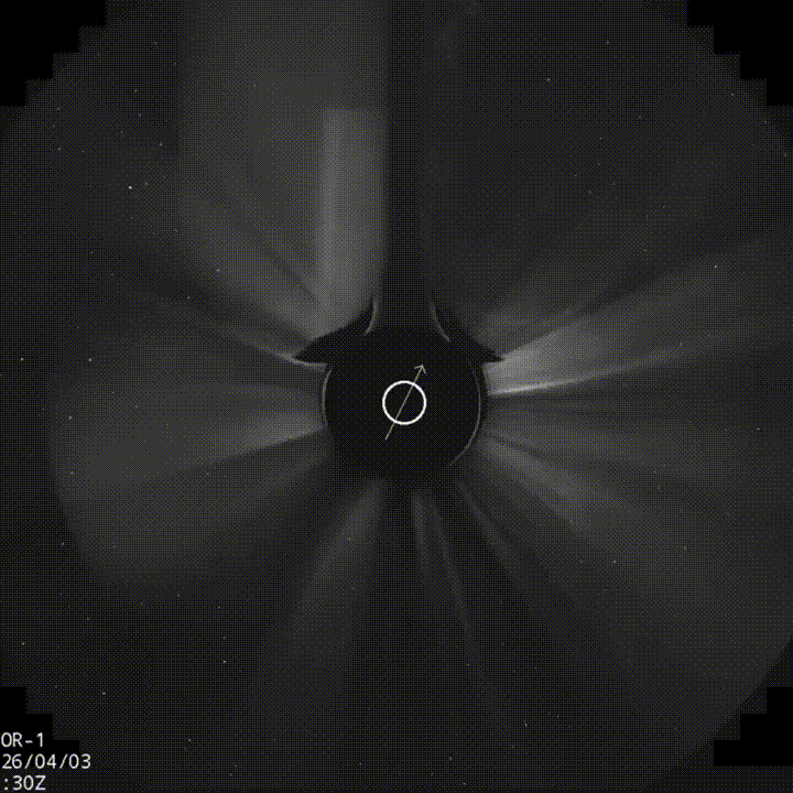 Comet C/2026 A1 (MAPS) did not survive its close passage near the sun at perihelion and disintegrated