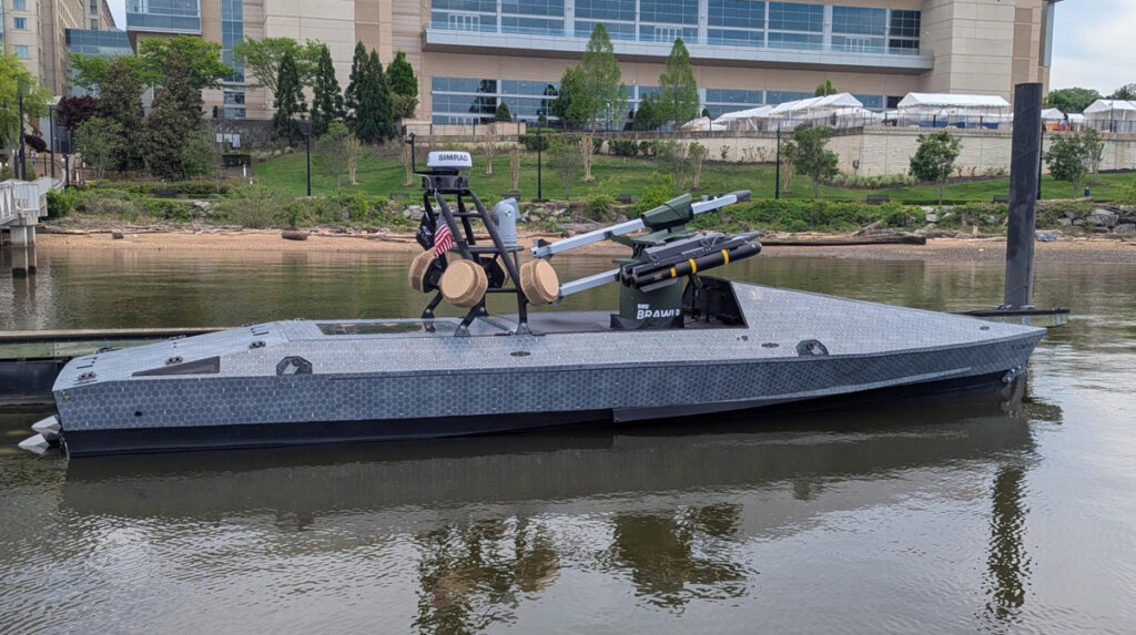 BlackSea Technologies presents Comet boat with air defence missiles at Sea-Air-Space • Оборонка BlackSea Technologies presents Comet boat with air defence missiles at Sea-Air-Space • Оборонка