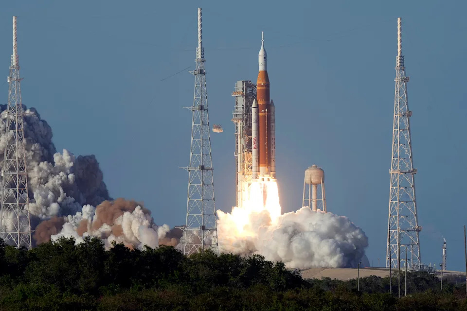 NASA's Artemis II lifts off from the Kennedy Space Center in Cape Canaveral, Fla., on April 1.