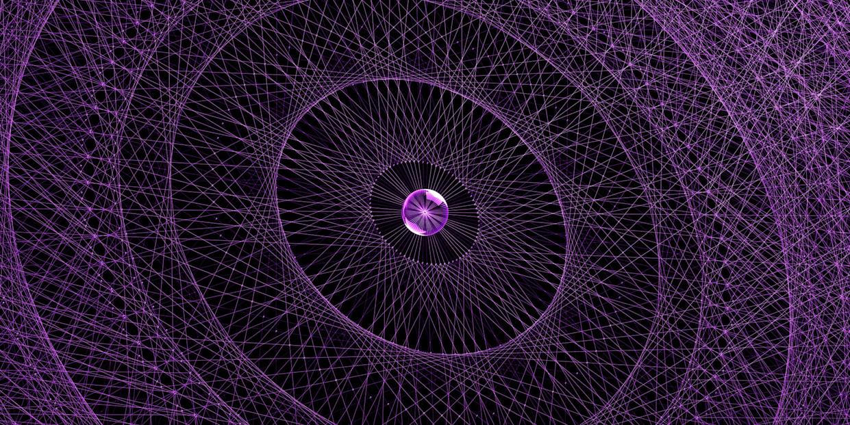Circle of lines