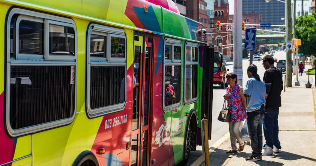 2 COMET buses crash in downtown Columbia, 1 injury reported