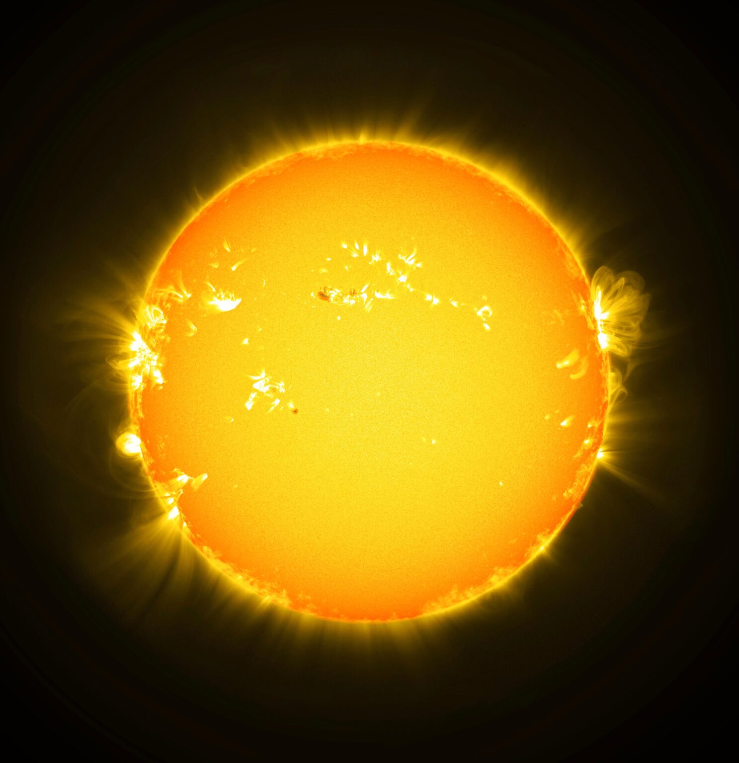 The sun minutes ago (10:06:34 GMT)