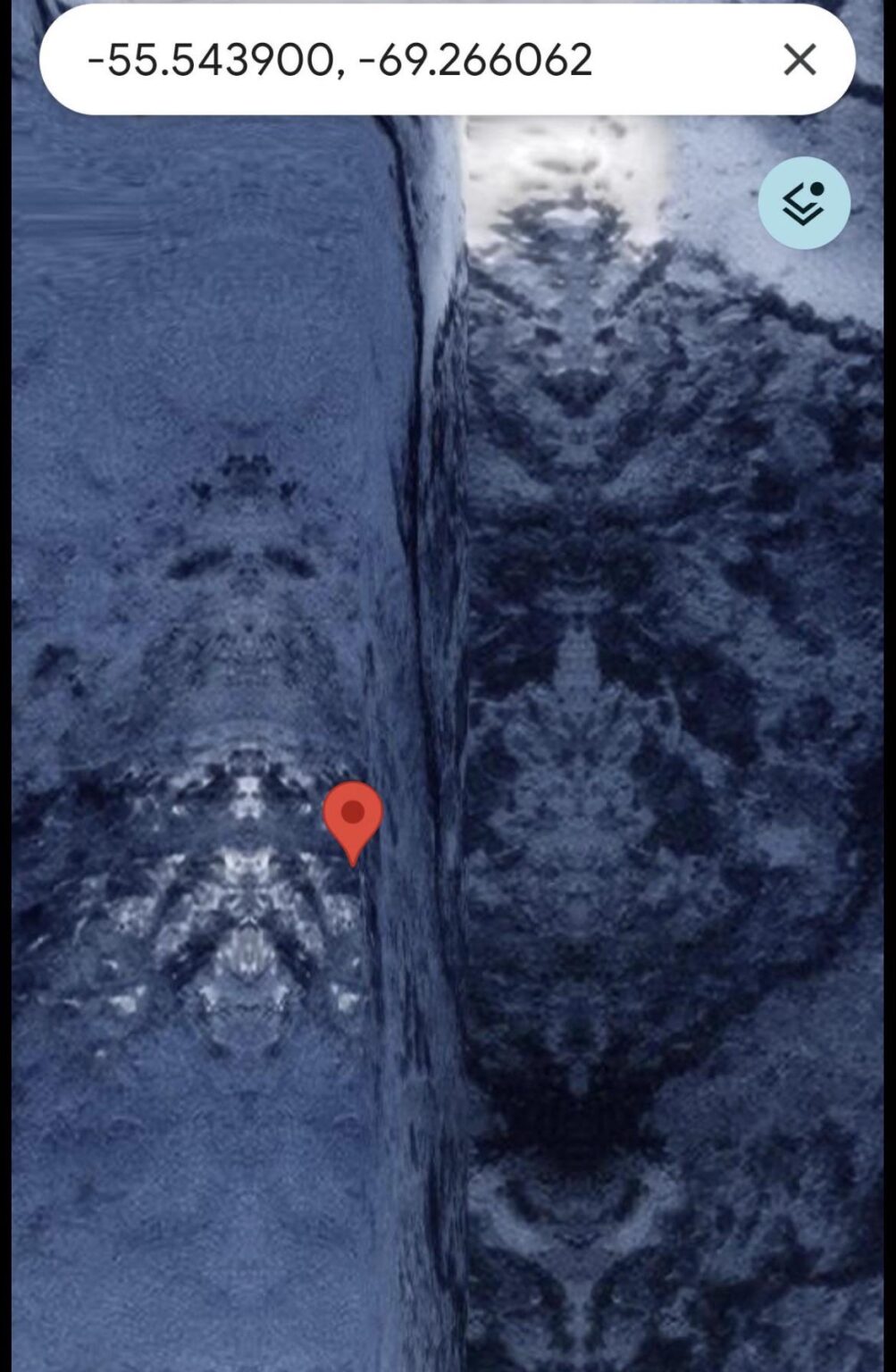55°32'38.0"S 69°15'57.8"W what am I looking at here???