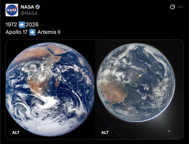 (screenshot of nasa’s x post.)