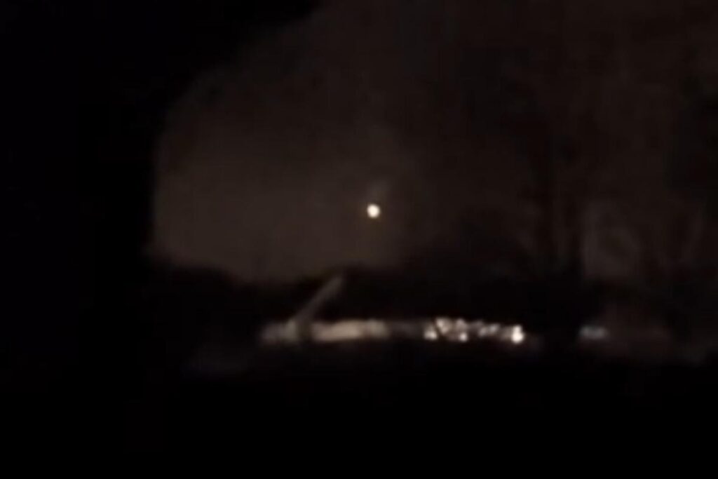 'Bright orange orb' UFO spotted in night sky over Sussex