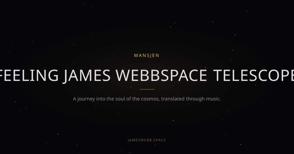 We turned the James Webb Space Telescope mission into a four-phase music experience, using real NASA audio from the launch, separation and unfolding