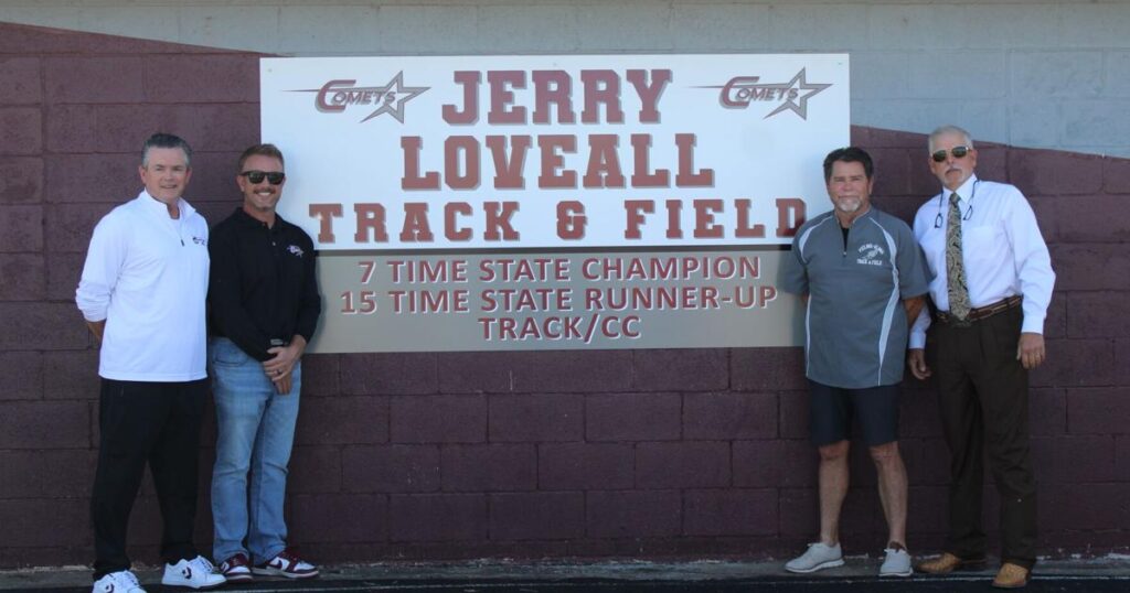 A 40 year legacy: VA Comets dedicate Track and Field to Jerry Loveall