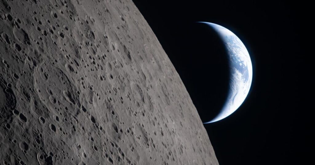 NASA’s Artemis II crew shares moon flyby photos