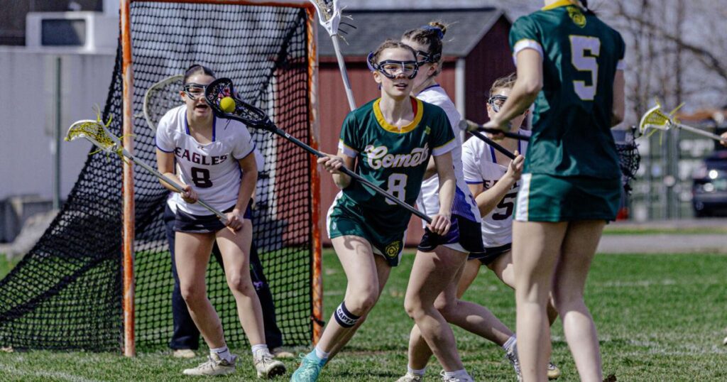Comets fall to combined Vergennes/Mt. Abraham in girls' lacrosse action