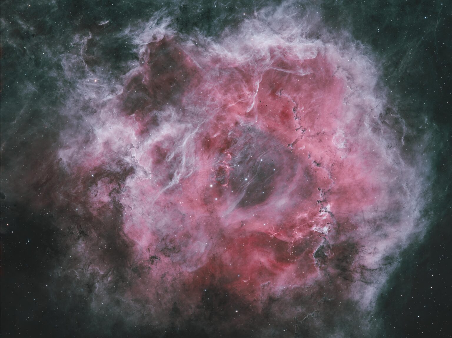 Rosette nebula - HSS