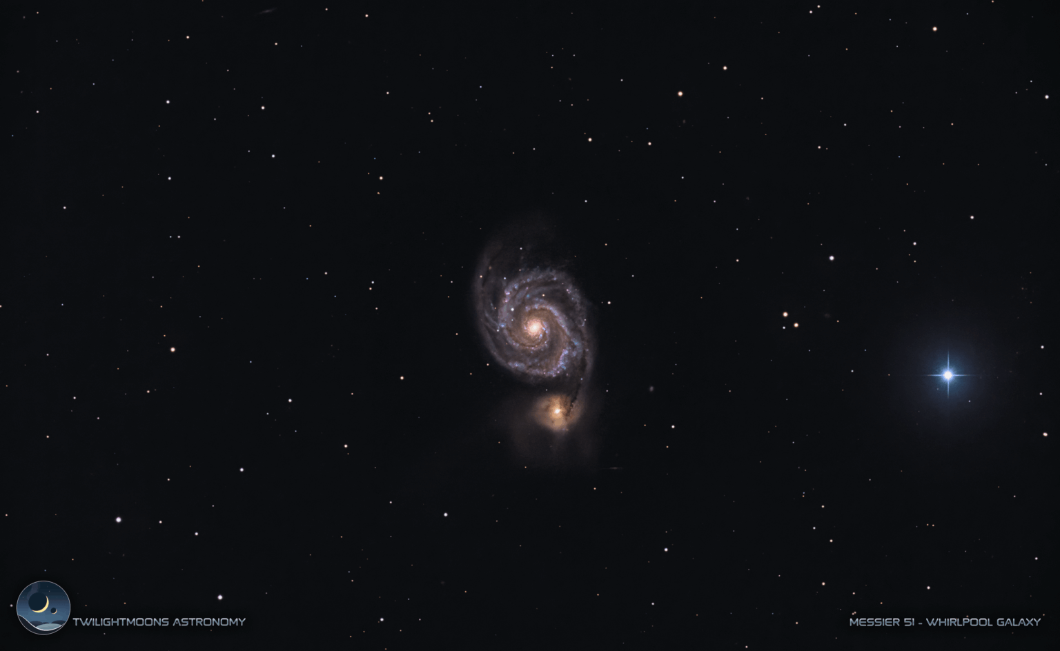 Messier 51 - Whirlpool Galaxy