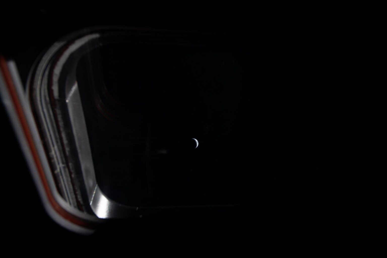 Home: Artemis II crew captures one last shot of a crescent Earth before reaching the moon tomorrow